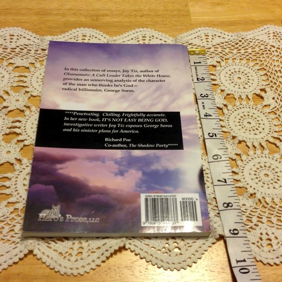 3 for $10 book sale! Billionaire Bio -  It's Not Easy Being God George Soros - Picture 2 of 5